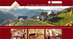 Desktop Screenshot of musterweine.at