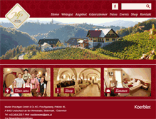 Tablet Screenshot of musterweine.at